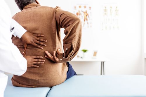 Lower back pain medical examination
